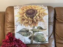 Load image into Gallery viewer, Headrest Cover for furniture "Sunflower" slipcover