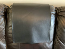 Load image into Gallery viewer, Black Vinyl Headrest Cover 17x27