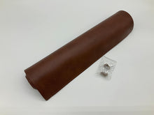 Cargar imagen en el visor de la galería, Brown Vinyl Headrest Cover 17x27