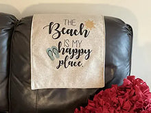 Load image into Gallery viewer, Headrest Cover for Furniture, "Beach Theme" - Slipcover