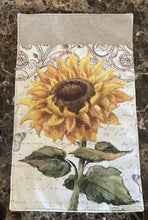 Load image into Gallery viewer, Headrest Cover for furniture "Sunflower" slipcover