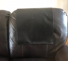 Load image into Gallery viewer, Black Vinyl Headrest Cover 17x27