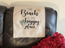 Load image into Gallery viewer, Headrest Cover for Furniture, "Beach Theme" - Slipcover
