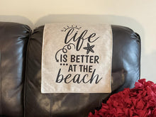 Load image into Gallery viewer, Headrest Cover for Furniture, "Beach Theme" - Slipcover