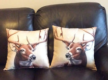 Load image into Gallery viewer, Headrest Cover for Furniture with &quot;DEER&quot; Theme Slipcover
