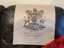 Load image into Gallery viewer, Headrest Cover for Furniture, with a &quot;Crest&quot; Emblem - Slipcover
